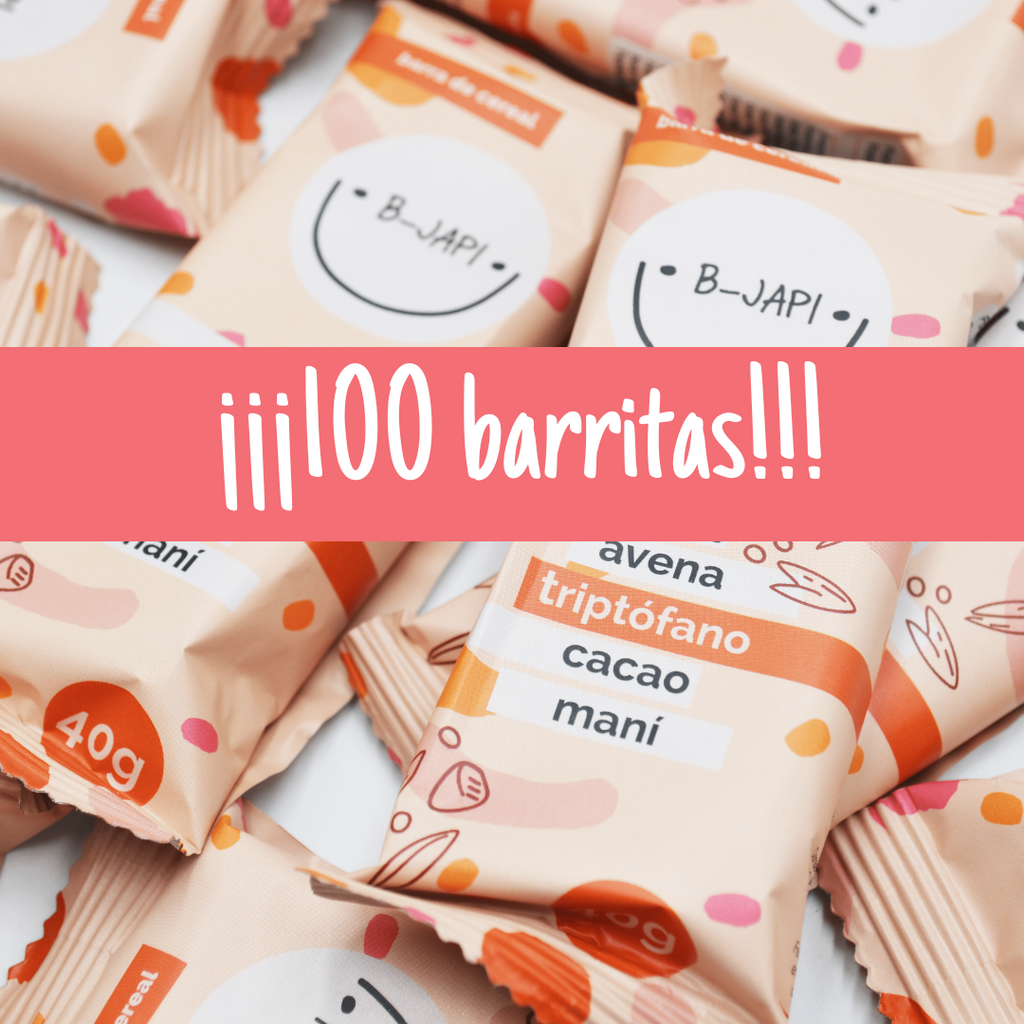 ¡¡CAJA CON 100 BARRITAS!! B-Japi Felicidaaaad 🤩🤩 B-Japi Chile