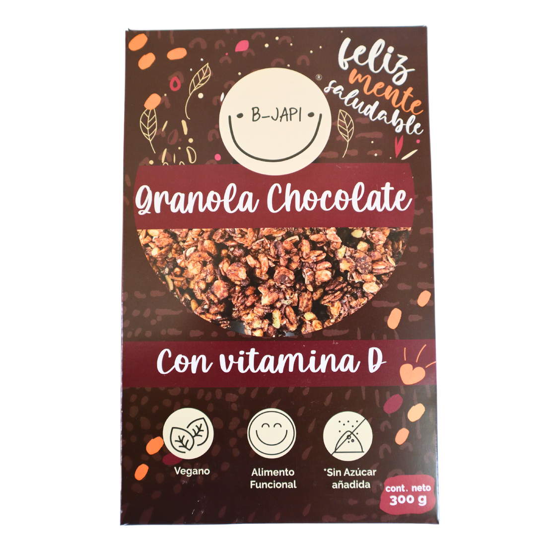Granola de Chocolate + Vitamina D. 300 gramos