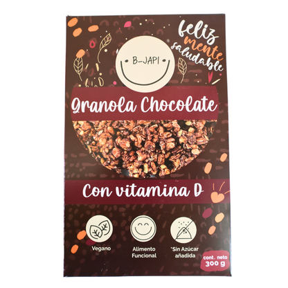 Granola de Chocolate + Vitamina D. 300 gramos