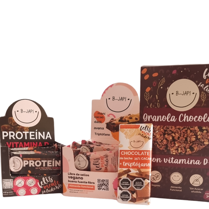 Pack Barritas Triptófano y Proteína + REGALOS + ENVÍO GRATIS RM