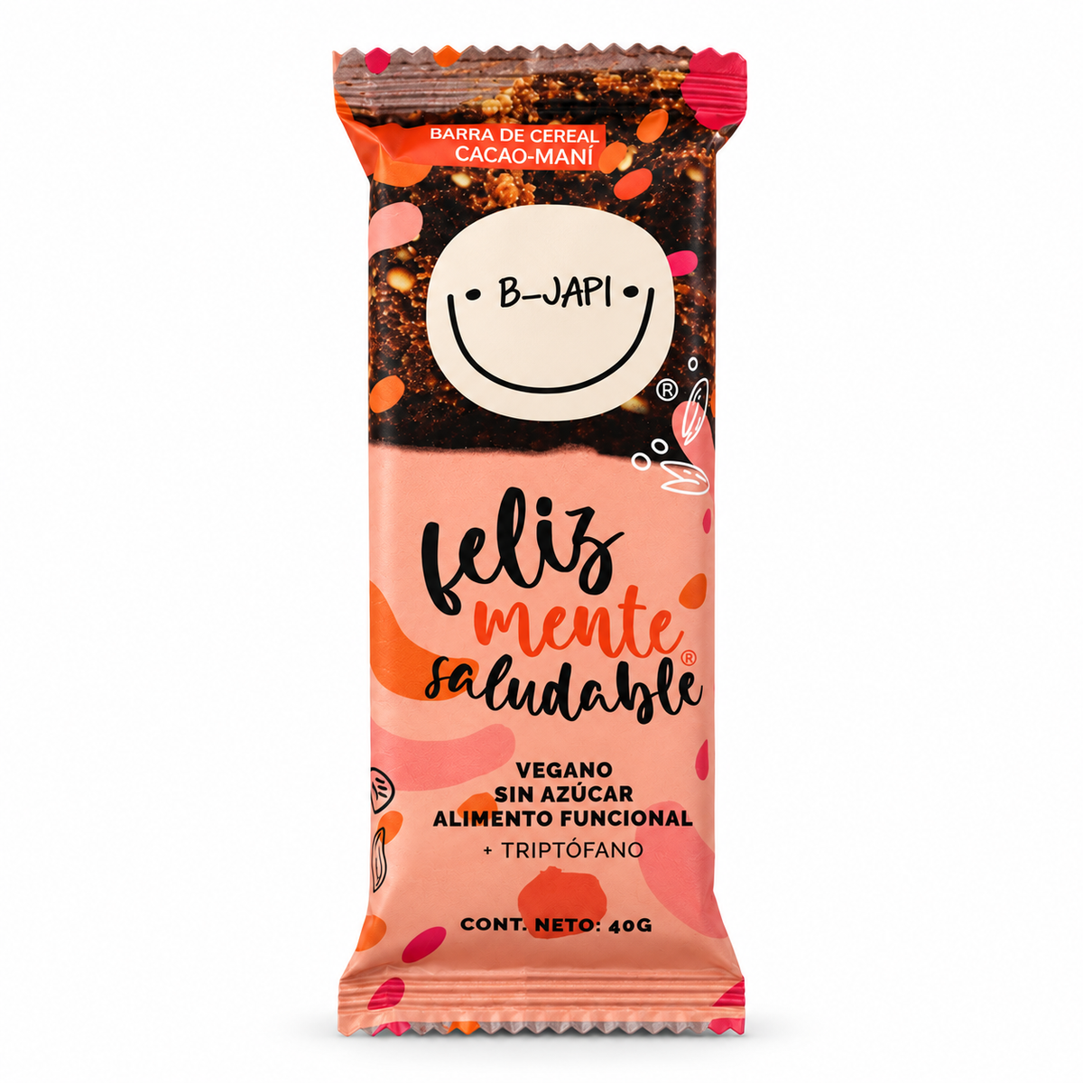 Barra Brownie con Triptófano Pack 24 Unidades B-Japi Chile