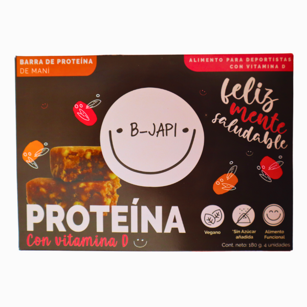 Barra de Proteína con Vitamina D. 4 unidades