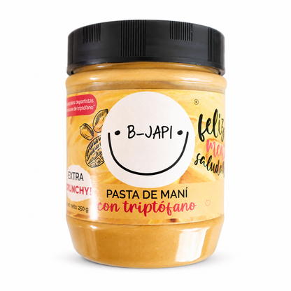 Pasta de Maní Crunchy con Triptófano 250g B-Japi Chile