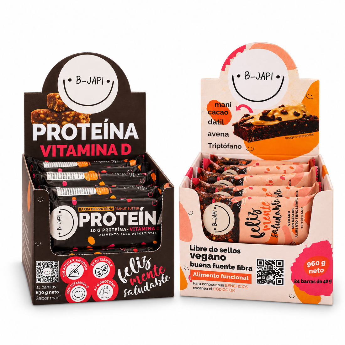 Pack Barritas Triptófano y Proteína