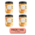 Pack pasta Maní Crunchy + Triptófano. 1 KG B-Japi Chile